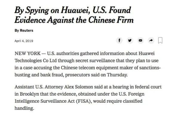 华为律师出庭曝光!检方一句话让华为要求延审;内幕消息:以反恐程序调查华为 | 加国地产资讯 -第3张 华为律师出庭曝光!检方一句话让华为要求延审;内幕消息:以反恐程序调查华为 | 加国地产资讯 -第3张